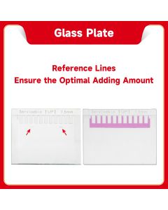 Concave Glass Plate (For Servicebio & Bio-Rad,with reference line) servicebio G6052-1.5