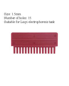 Electrophoresis Comb, 1.5 mm, 15 Teeth servicebio WGG6022-4