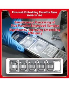 Five-well Embedding Cassette Base servicebio BMDZ-15*15-5