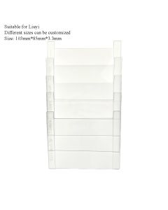 Concave Glass Plate, 1.0 mm (for Liuyi,with reference line) servicebio G6051-1.0